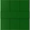 Ekena Millwork 12"W x 12"H True Fit PVC Joined Board-n-Batten Shutters Sample, Viridian Green SAMPLE-TFPBBHG - alternate 1